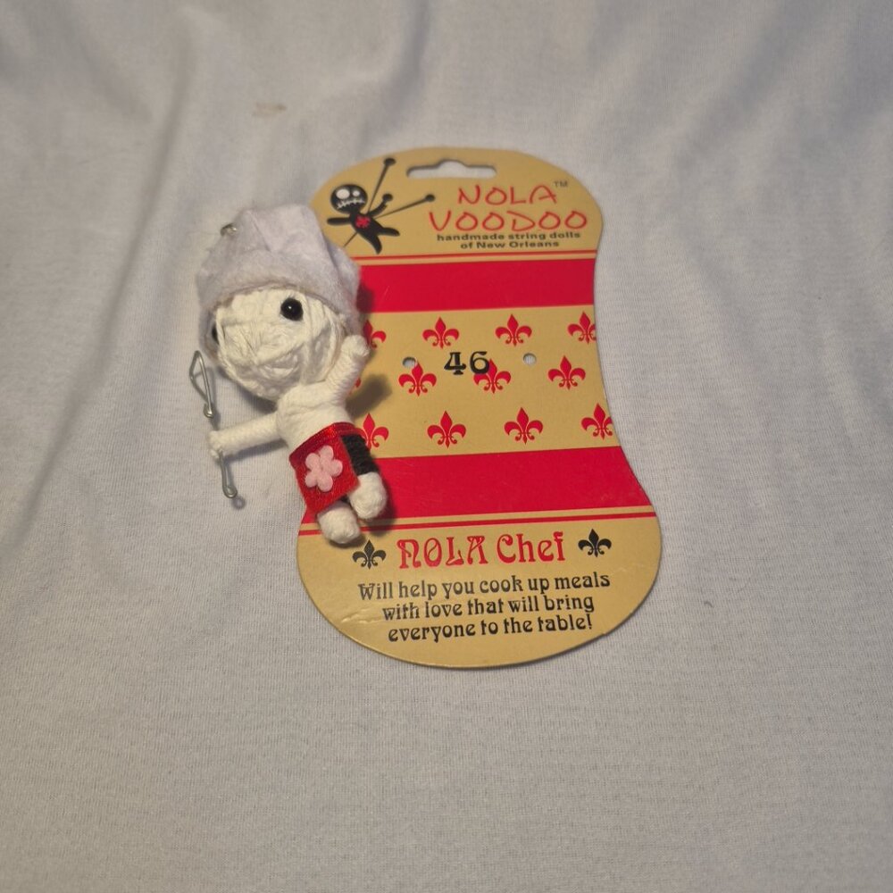Nola Voodoo Nola Chef Good Luck Doll #46